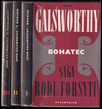 John Galsworthy: Sága rodu Forsytů