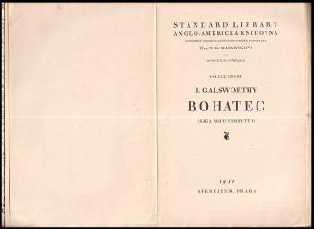 John Galsworthy: Sága rodu Forsytů