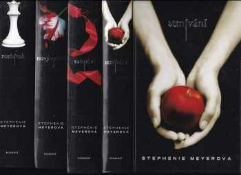 Sága Stmívání : Díl 1-4 - Stephenie Meyer, Stephenie Meyer, Stephenie Meyer, Stephenie Meyer, Stephenie Meyer (2009, Egmont) - ID: 615652