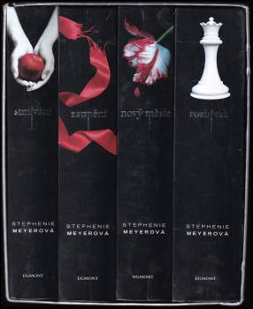 Sága Stmívání : Díl 1-4 - Stephenie Meyer, Stephenie Meyer, Stephenie Meyer, Stephenie Meyer, Stephenie Meyer (2009, Egmont) - ID: 815005