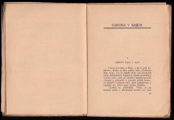 Hugues Rebell: Saisona v bájích