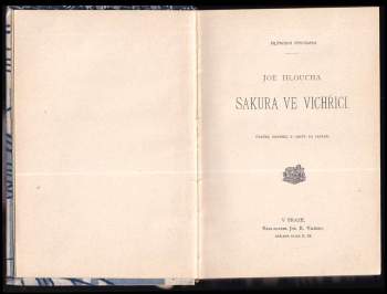 Joe Hloucha: Sakura ve vichřici
