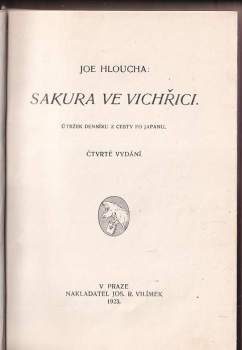 Joe Hloucha: Sakura ve vichřici