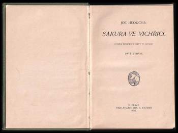 Joe Hloucha: Sakura ve vichřici