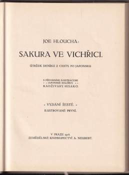 Joe Hloucha: Sakura ve vichřici