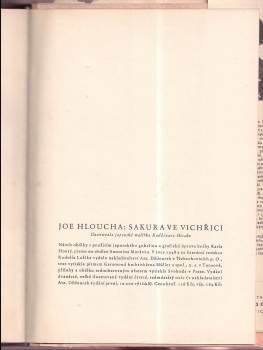 Joe Hloucha: Sakura ve vichřici