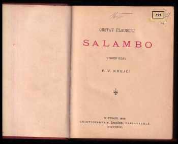 Gustave Flaubert: Salambo