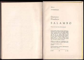 Gustave Flaubert: Salambo