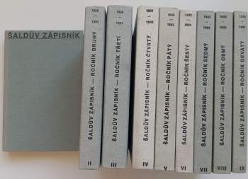F. X Šalda: Šaldův zápisník
