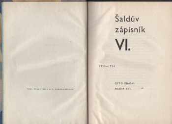 Šaldův zápisník