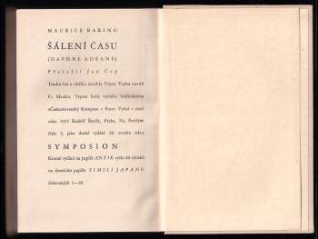 Maurice Baring: Šálení času