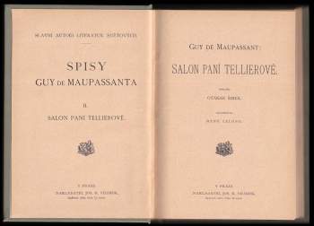 Guy de Maupassant: Salon paní Tellierové