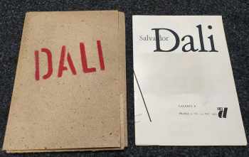 Salvador Dalí: Salvador Dali - katalog výstavy Galerie D - Praha 15.6.-23.7.1967