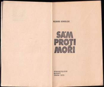 Richard Konkolski: Sám proti moři