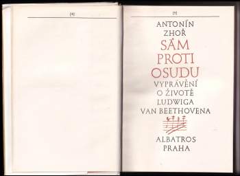 Antonín Zhoř: Sám proti osudu