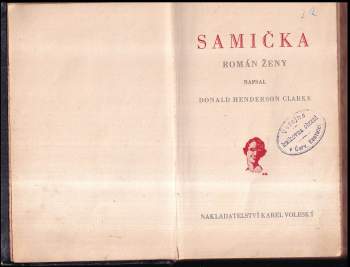 Donald Henderson Clarke: Samička