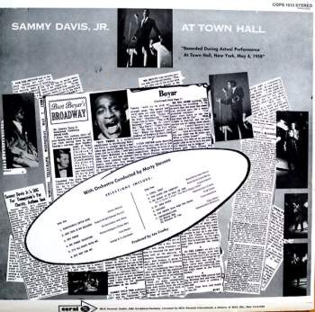 Sammy Davis Jr.: Sammy Davis, Jr. At Town Hall