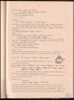 Peter Hora: Samočinné počítače II., Programovanie v Algole