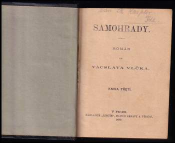 Václav Vlček: Samohrady