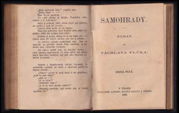 Václav Vlček: Samohrady