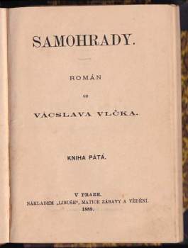 Václav Vlček: Samohrady