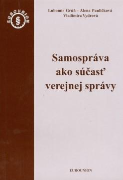 Samospráva ako súčast' verejnej správy