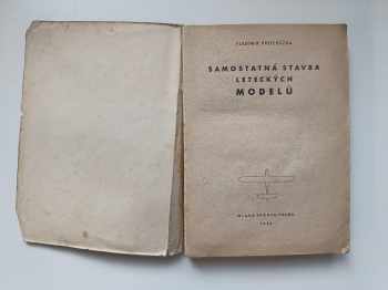 Vladimír Procházka: Samostatná stavba leteckých modelů