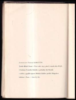 Ladislav Fikar: Samotín
