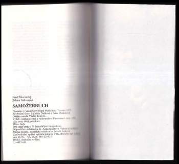 Josef Škvorecký: Samožerbuch