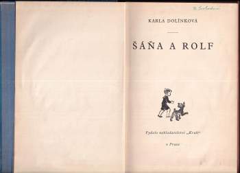 Karla Dolénková: Šáňa a Rolf
