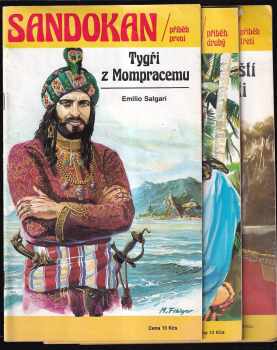 Sandokan 1. - 3. díl - Tygři z Mompracemu + Tajemství černé džungle + Malajští piráti