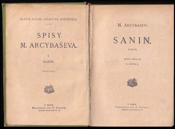 Michail Petrovič Arcybašev: Sanin