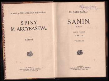 Michail Petrovič Arcybašev: Sanin