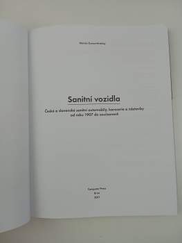 Marián Šuman-Hreblay: Sanitní vozidla