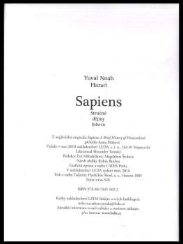 Yuval Noah Harari: Sapiens