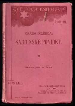 Grazia Deledda: Sardinské povídky