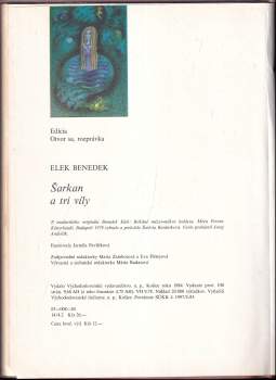 Elek Benedek: Šarkan a tri víly