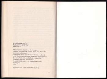 Jean-Pierre Garen: Šarlatová květina