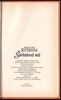 Francine Rivers: Šarlatová nit