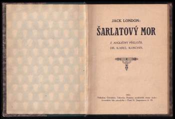 Jack London: Šarlatový mor