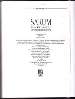 Edward Rutherfurd: Sarum