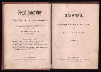 Karolina Světlá: Satanáš
