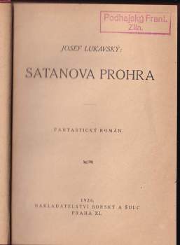 Josef Lukavský: Satanova prohra