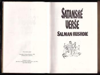 Salman Rushdie: Satanské verše