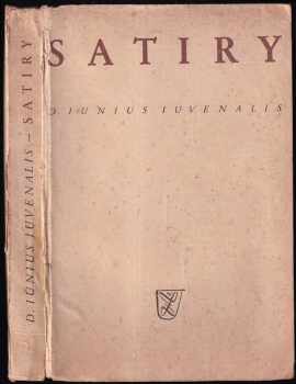 Satiry - Decimus Iunius Iuvenalis (1948, Vladimír Žikeš) - ID: 221902