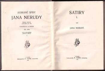 Jan Neruda: Satiry