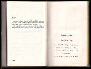 Zdeněk Jirotka: Saturnin