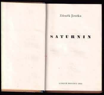 Zdeněk Jirotka: Saturnin