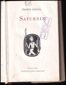 Zdeněk Jirotka: Saturnin