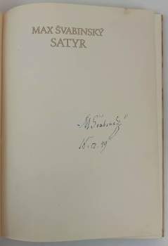 Max Švabinský: Satyr